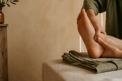 Massage pour la fasciite plantaire : soulager la douleur au talon