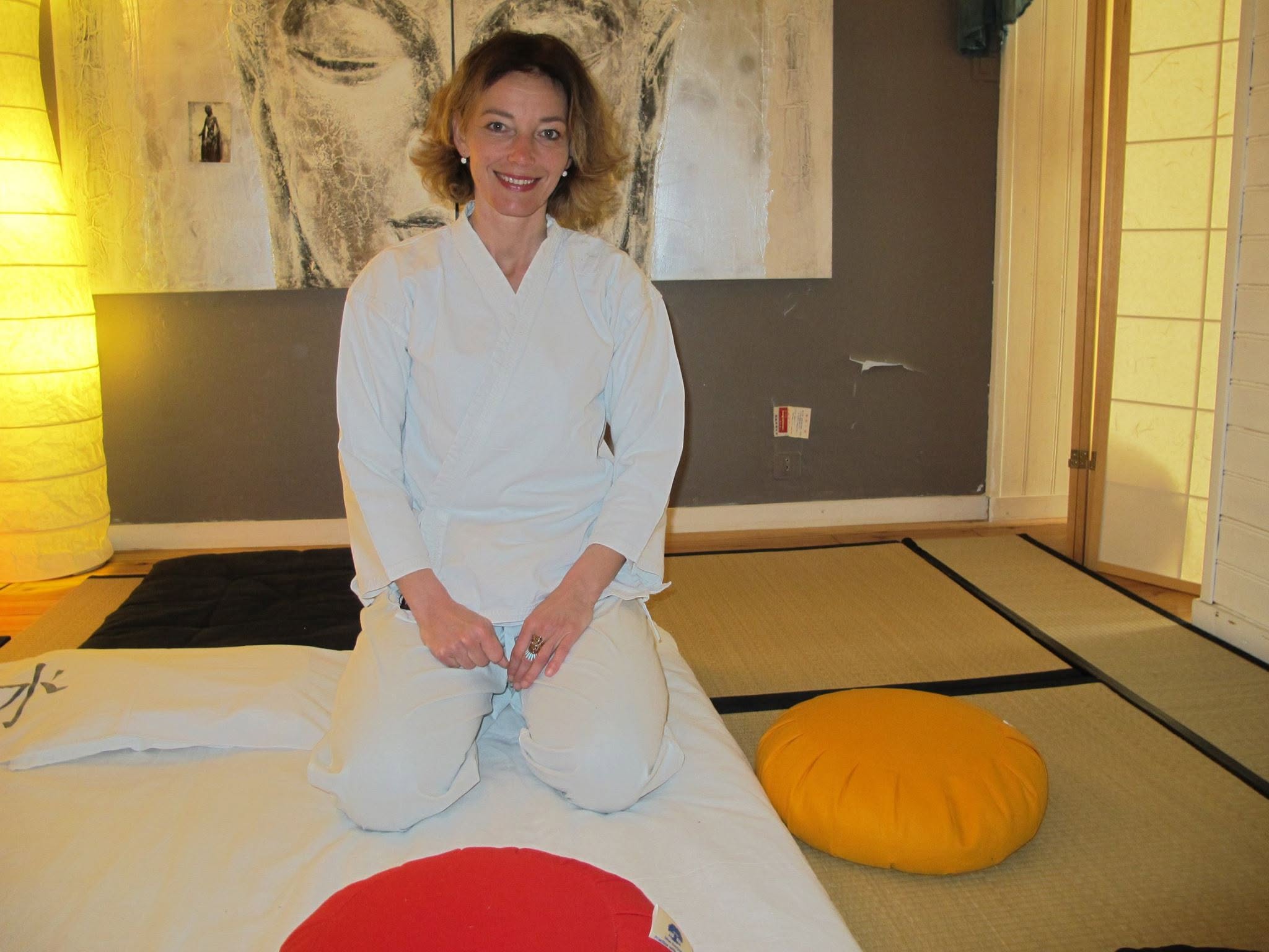 Portrait de Greta Liberge La Maison du Zen Shiatsu Bordeaux 禅指圧