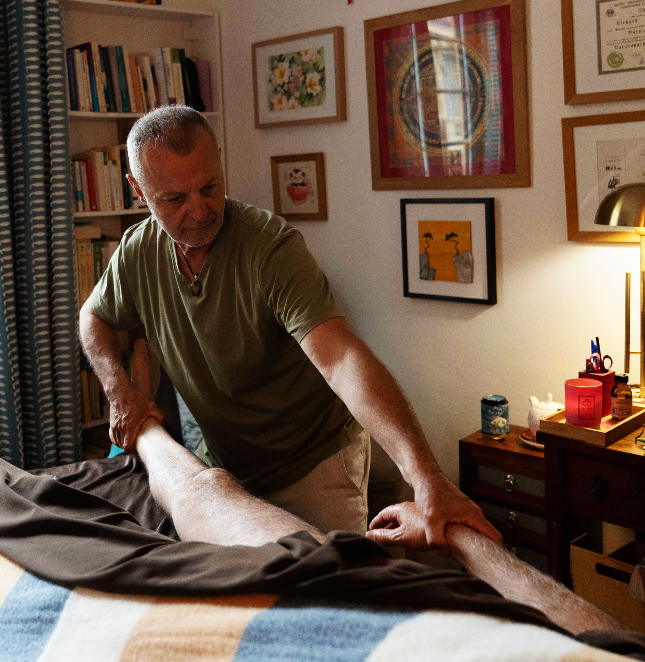 Portrait de Richard Marcovich Massage Nice